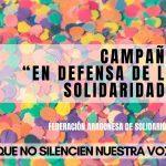 Campaña 'En defensa de la solidaridad'
