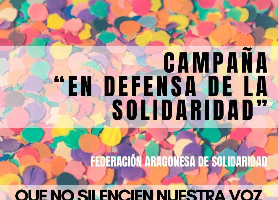 Campaña ‘En defensa de la solidaridad’