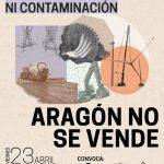Concentración 'Aragón no se vende'