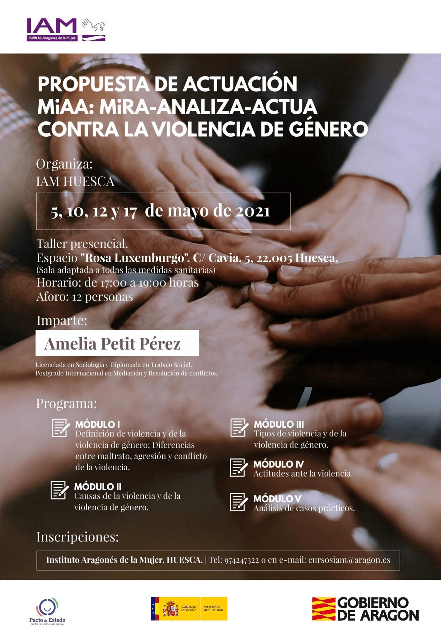 Taller: Actuación contra la violencia de género