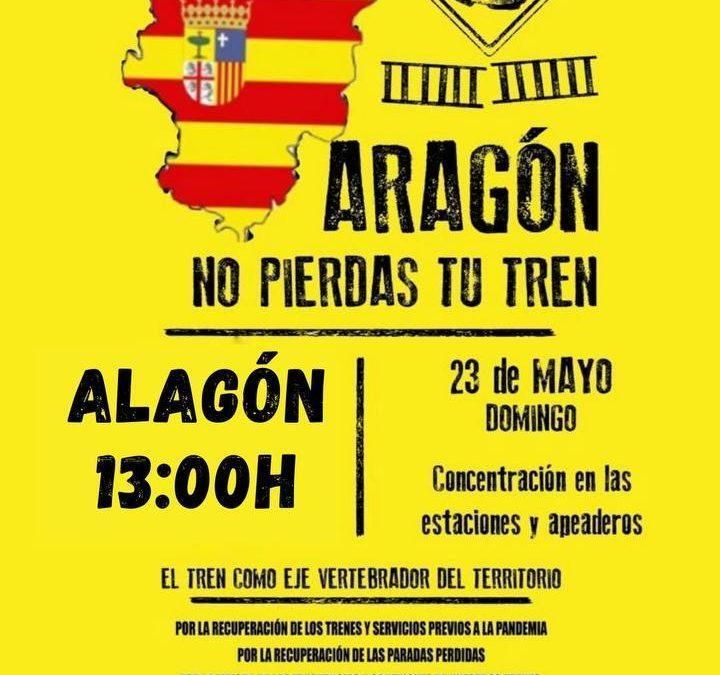 Alagón: Aragón no pierdas tu tren