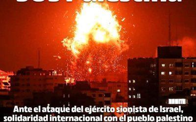 Animamos a participar esta tarde en la concentración por Palestina