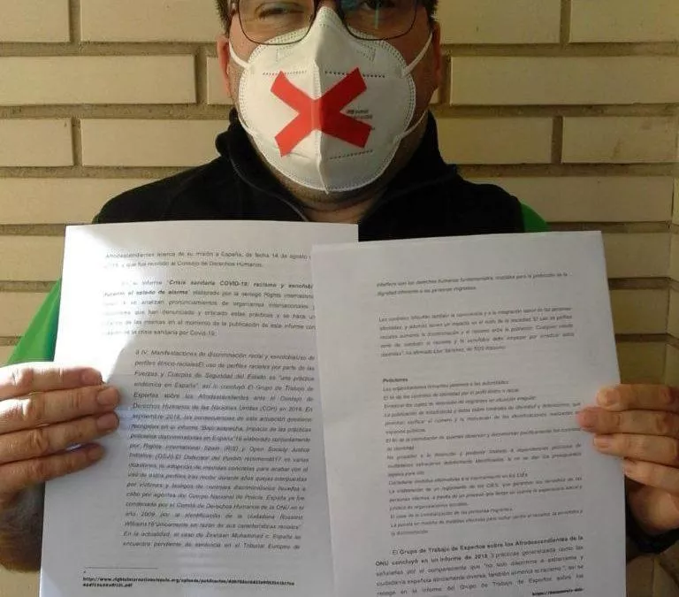 No vemos infracción en que nuestro responsable en Fraga denunciase el racismo institucional en una red social