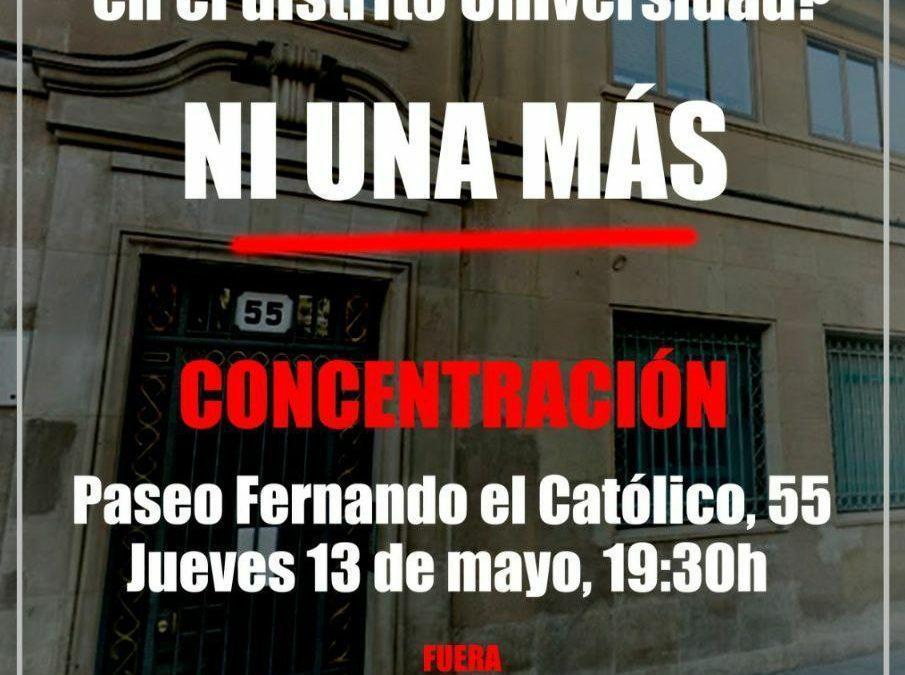 Concentración contra una nueva casa de apuestas