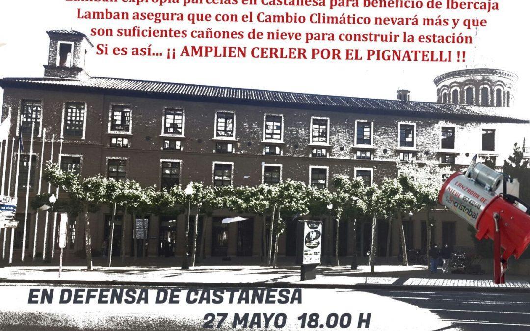Concentración en defensa de Castanesa