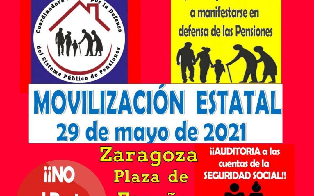 Concentración en defensa de las pensiones