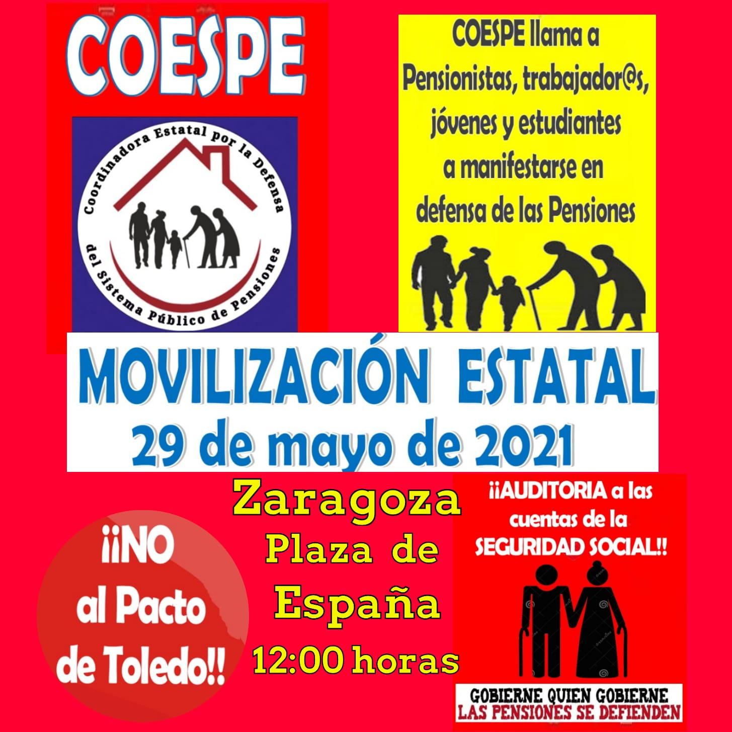 Concentración en defensa de las pensiones