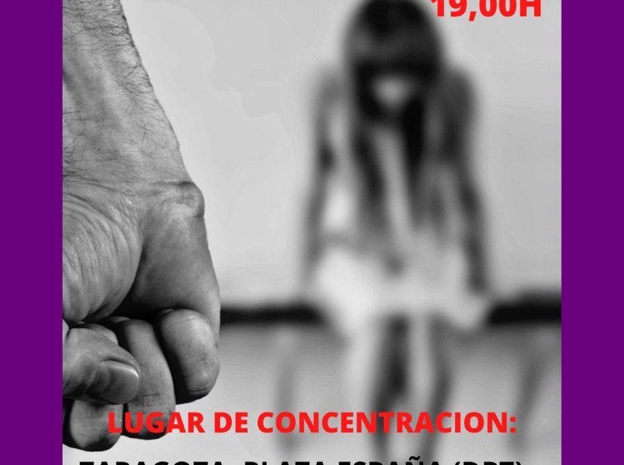 Concentración contra la violencia vicaria