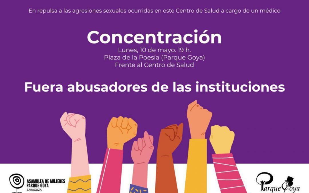Concentración: Fuera abusadores de las instituciones