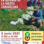 3ª fiesta en defensa de la huerta zaragozana
