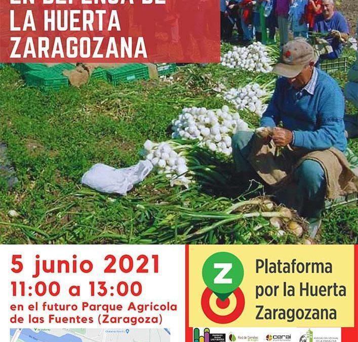 3ª fiesta en defensa de la huerta zaragozana