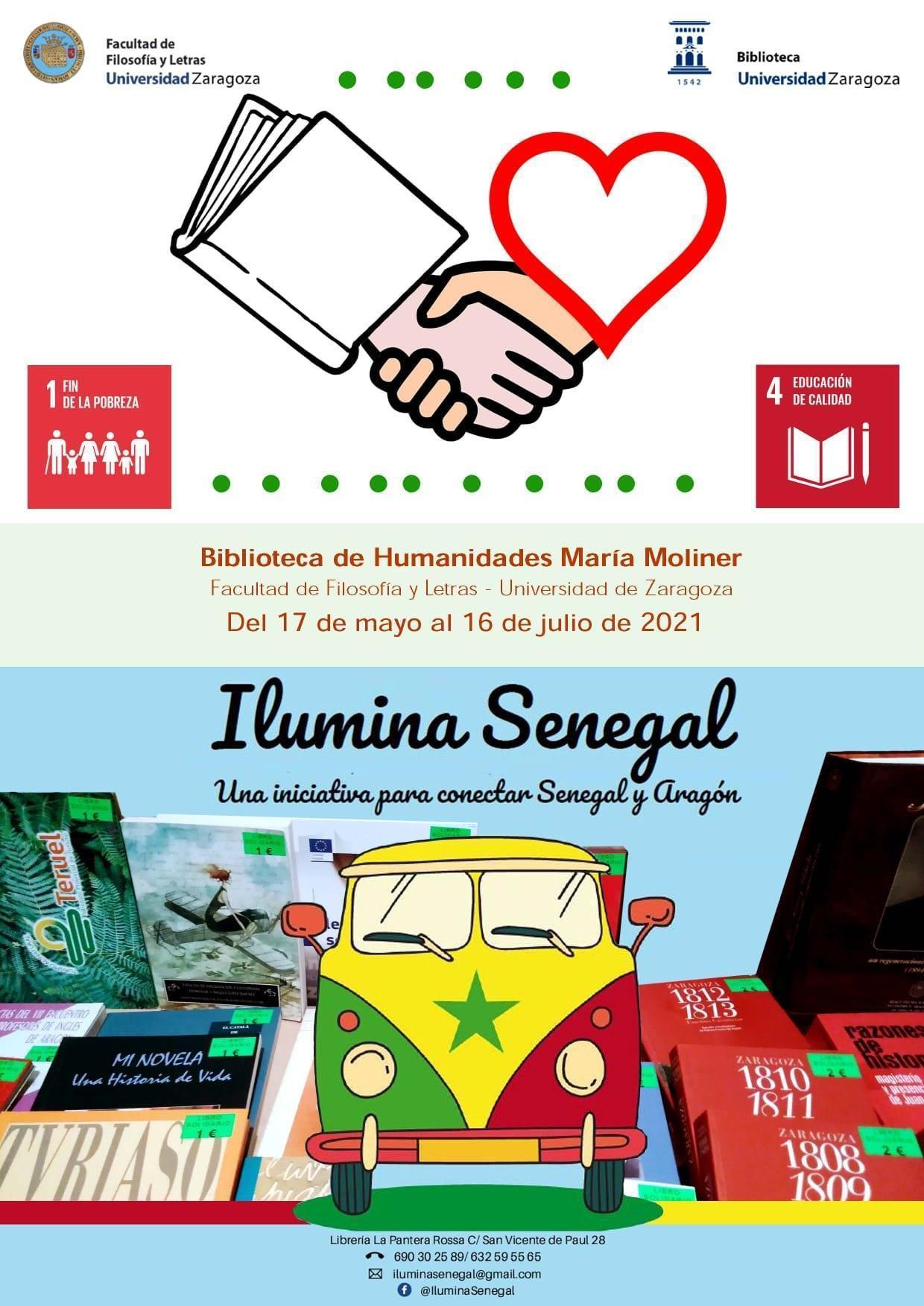 Mercadillo de libros para Senegal