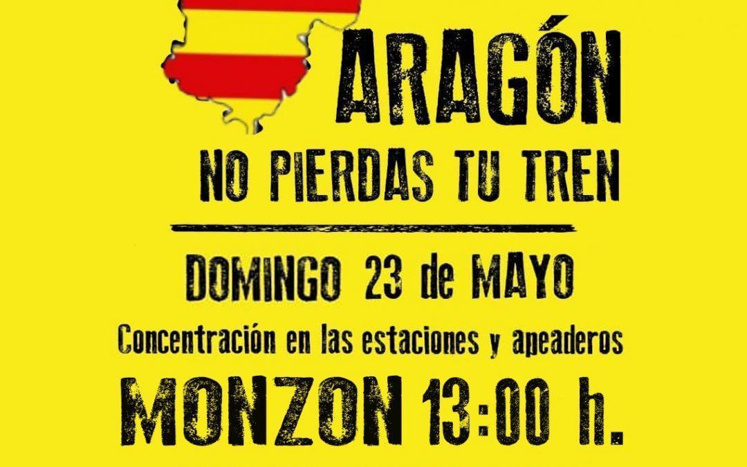 Monzón: Aragón no pierdas tu tren