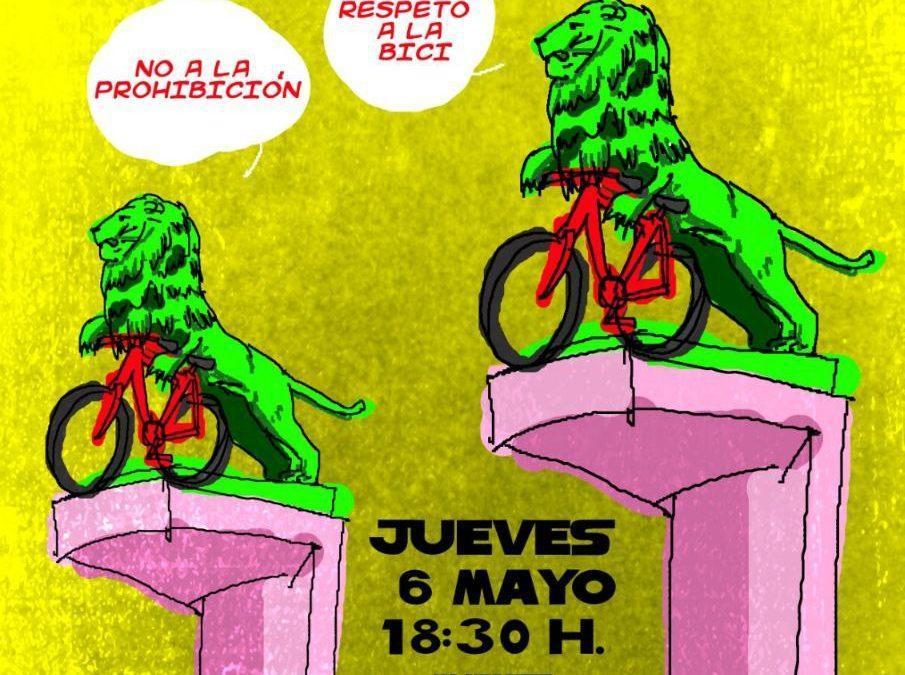 Concentración: por una continuidad ciclista en el Puente de Piedra