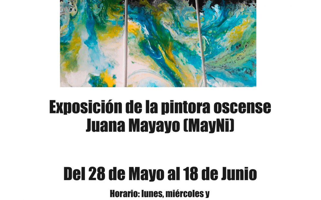 Exposición de la pintora Juana Mayayo (MayNi)