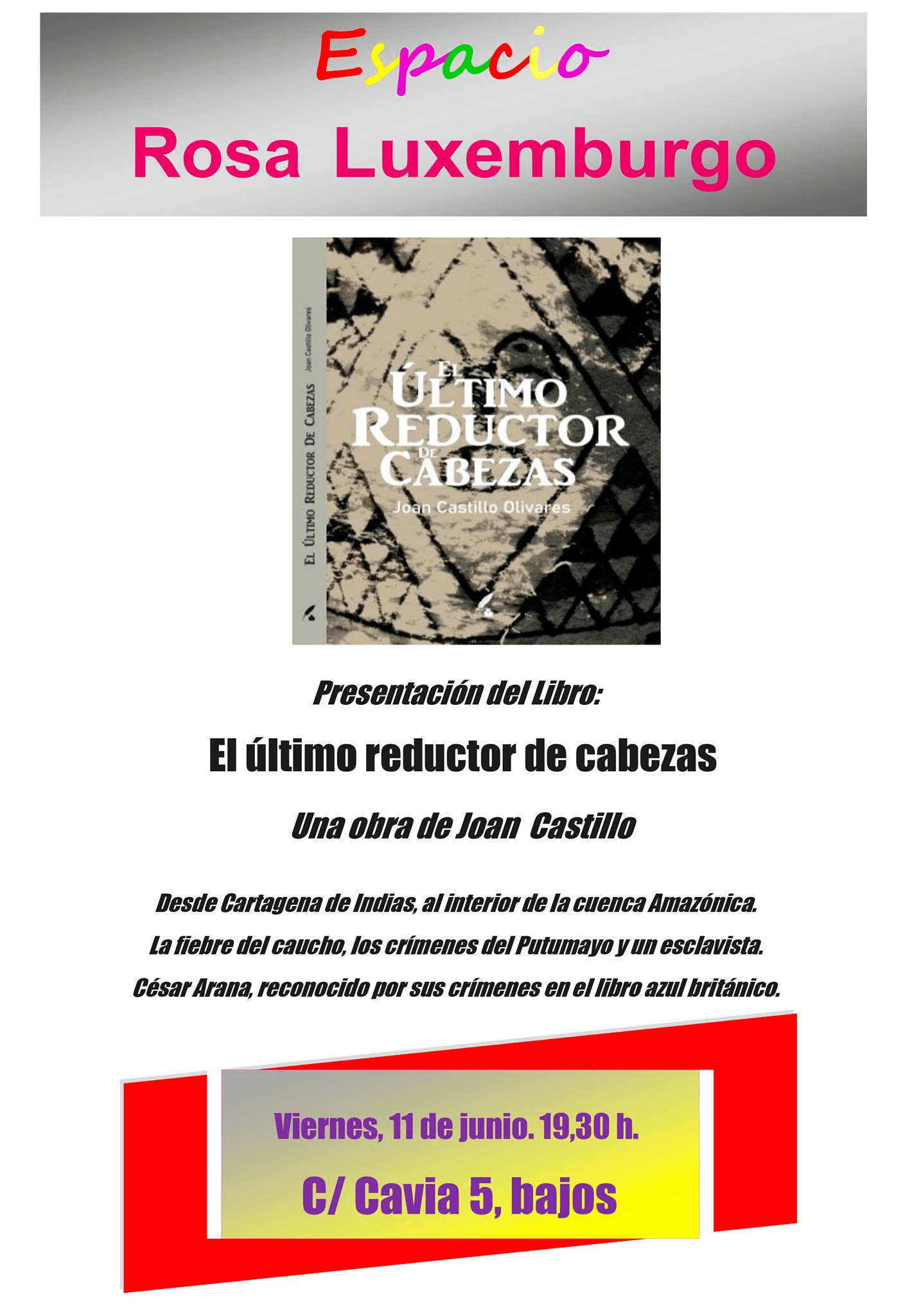 Presentación del libro: 'El último reductor de cabezas'