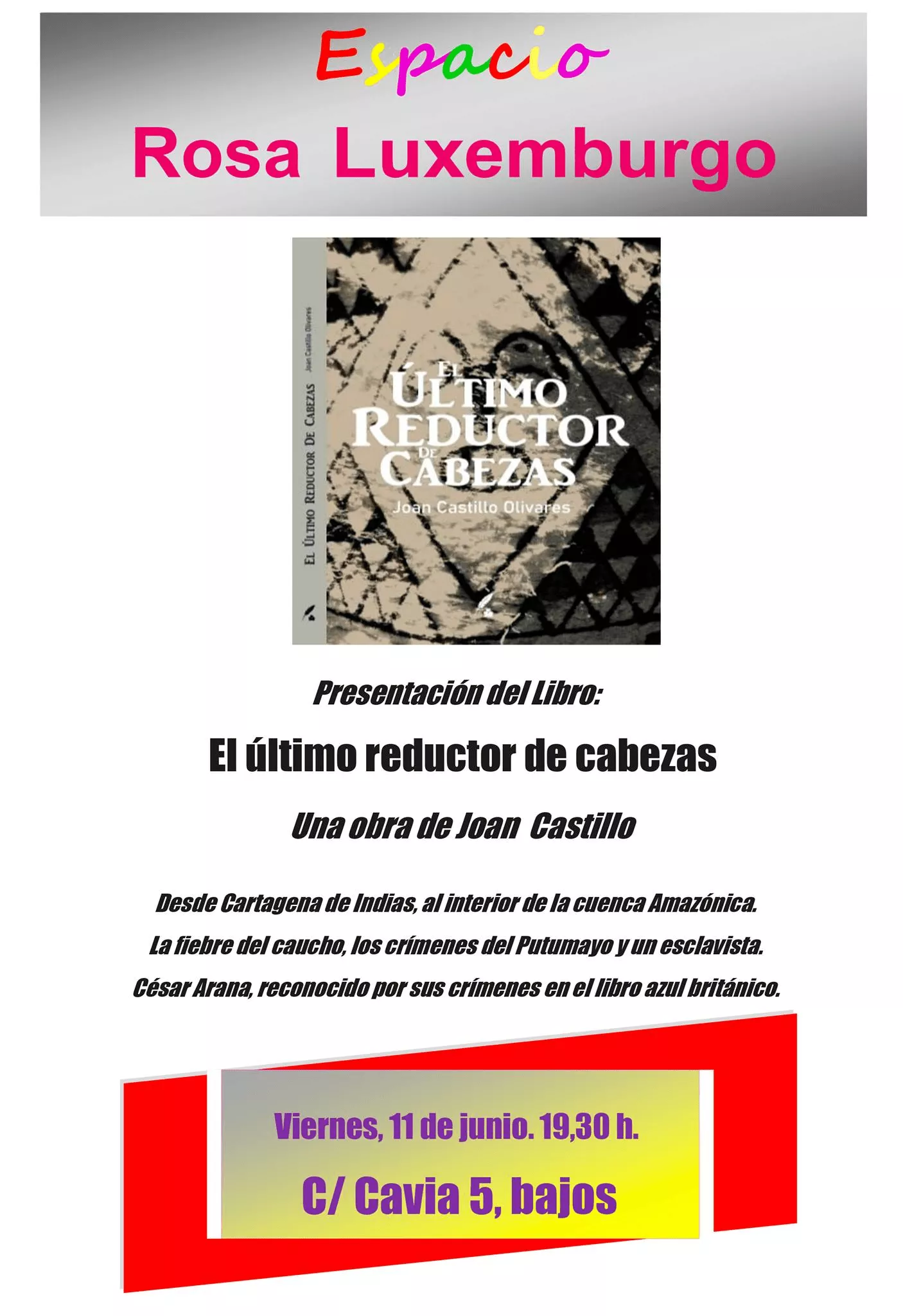 Presentación del libro: 'El último reductor de cabezas'