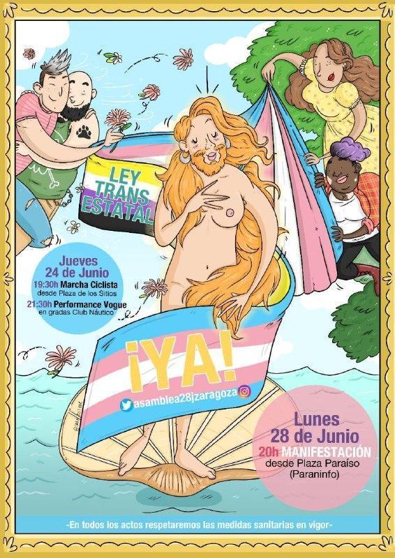 Movilizaciones por la Ley Trans Estatal