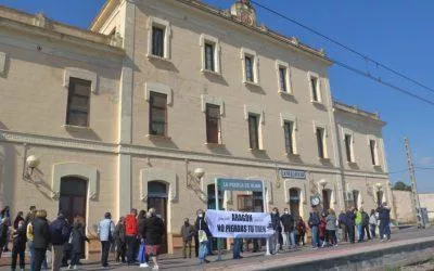 Ganar Teruel – IU Teruel critica la decisión de Soro y se une a las movilizaciones de Aragón No Pierdas Tu Tren