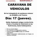 Caravana de vehículos