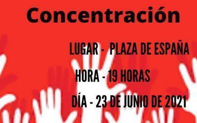 Llamamos a participar en la concentración por el fin del bloqueo a Cuba