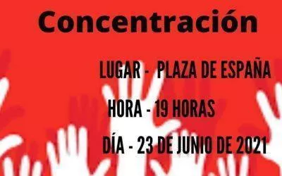 Llamamos a participar en la concentración por el fin del bloqueo a Cuba