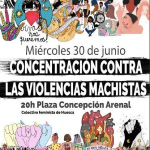 Concentración contra las violencias machistas