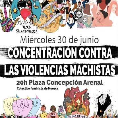 Concentración contra las violencias machistas