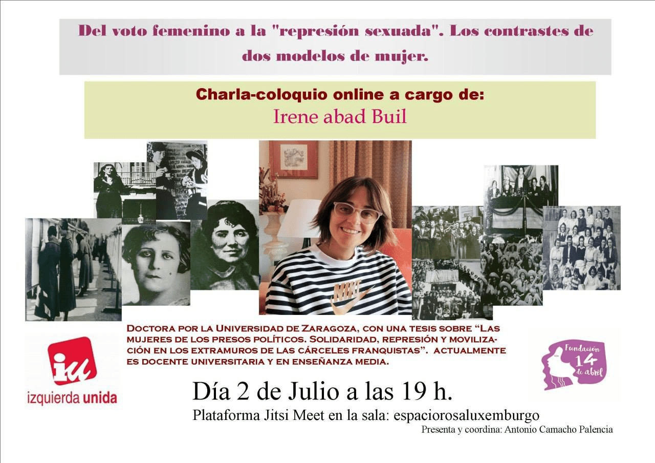 Charla-coloquio "Del voto femenino a la represión sexuada"