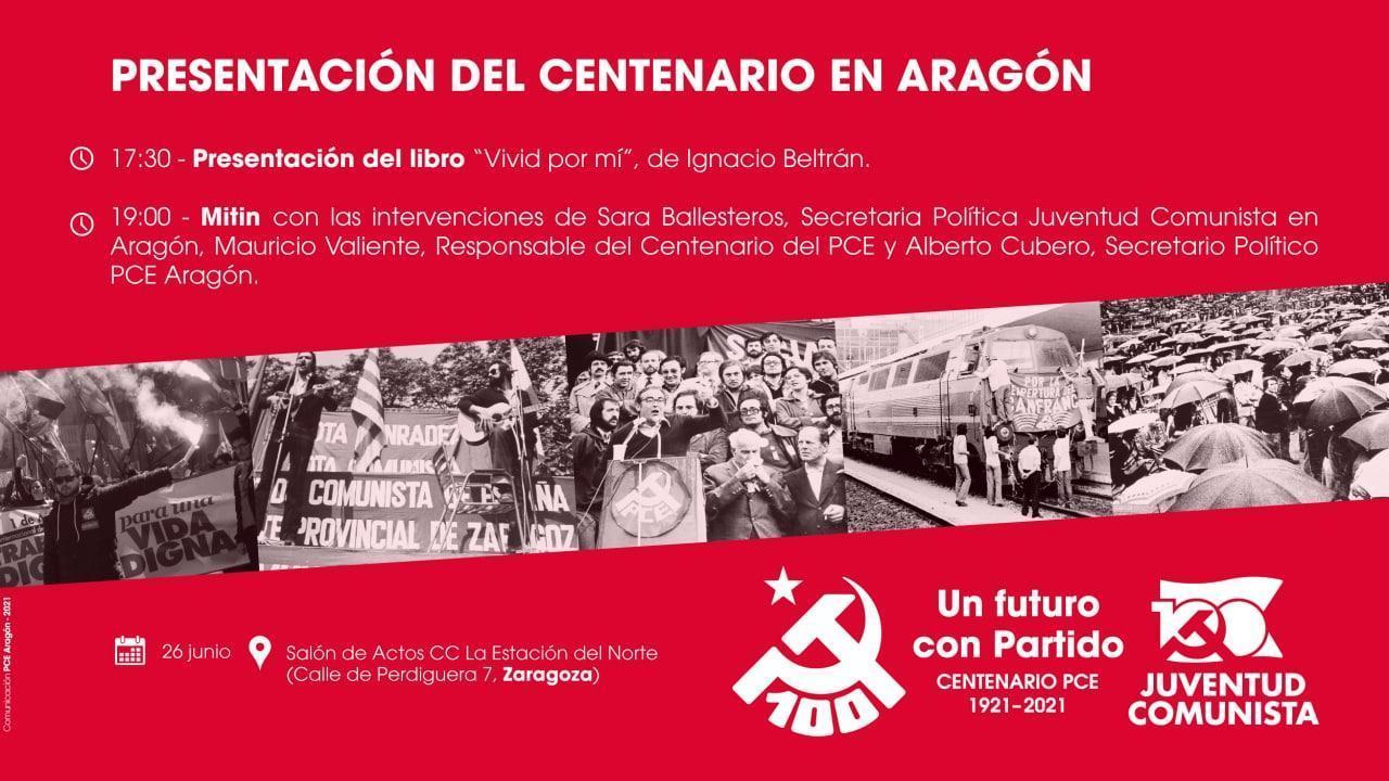 Presentación del Centenario del PCE