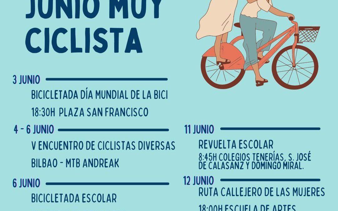 Junio muy ciclista