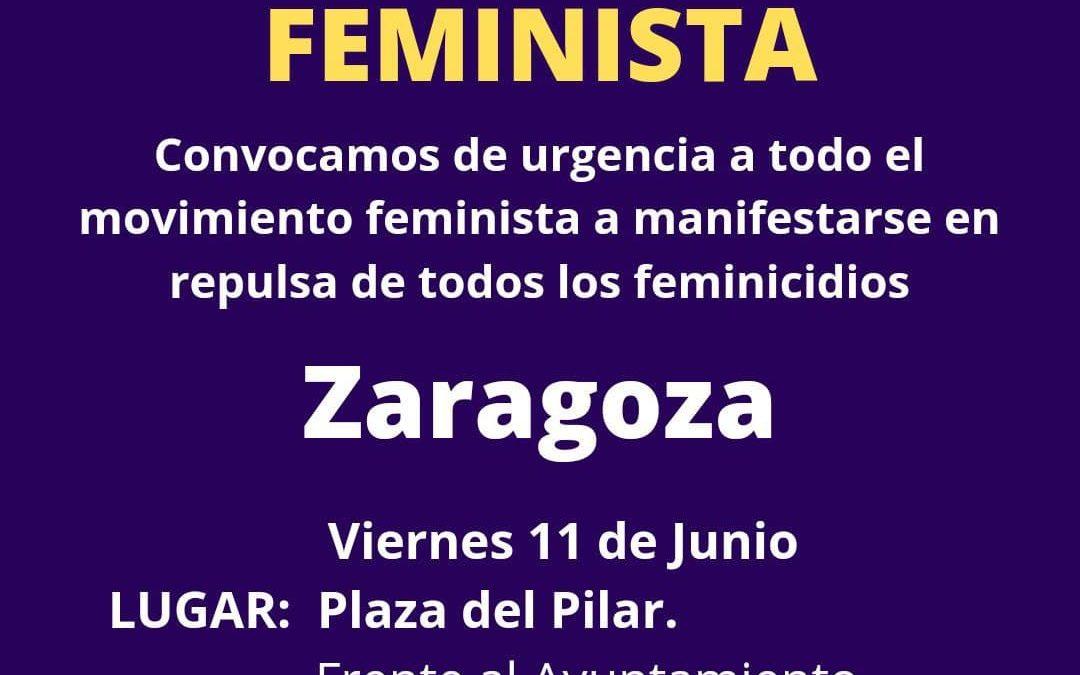Llamamiento a la participación en las concentraciones convocadas de urgencia por el movimiento feminista en repulsa de los asesinatos machistas