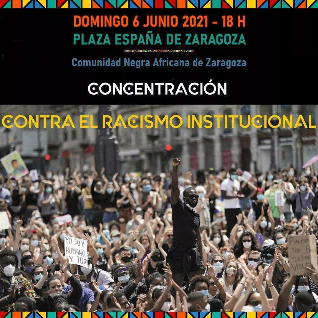 Concentración contra el racismo institucional