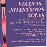Reunión informativa: Vecinas, no estamos solas