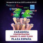 Concentración por la sanidad pública