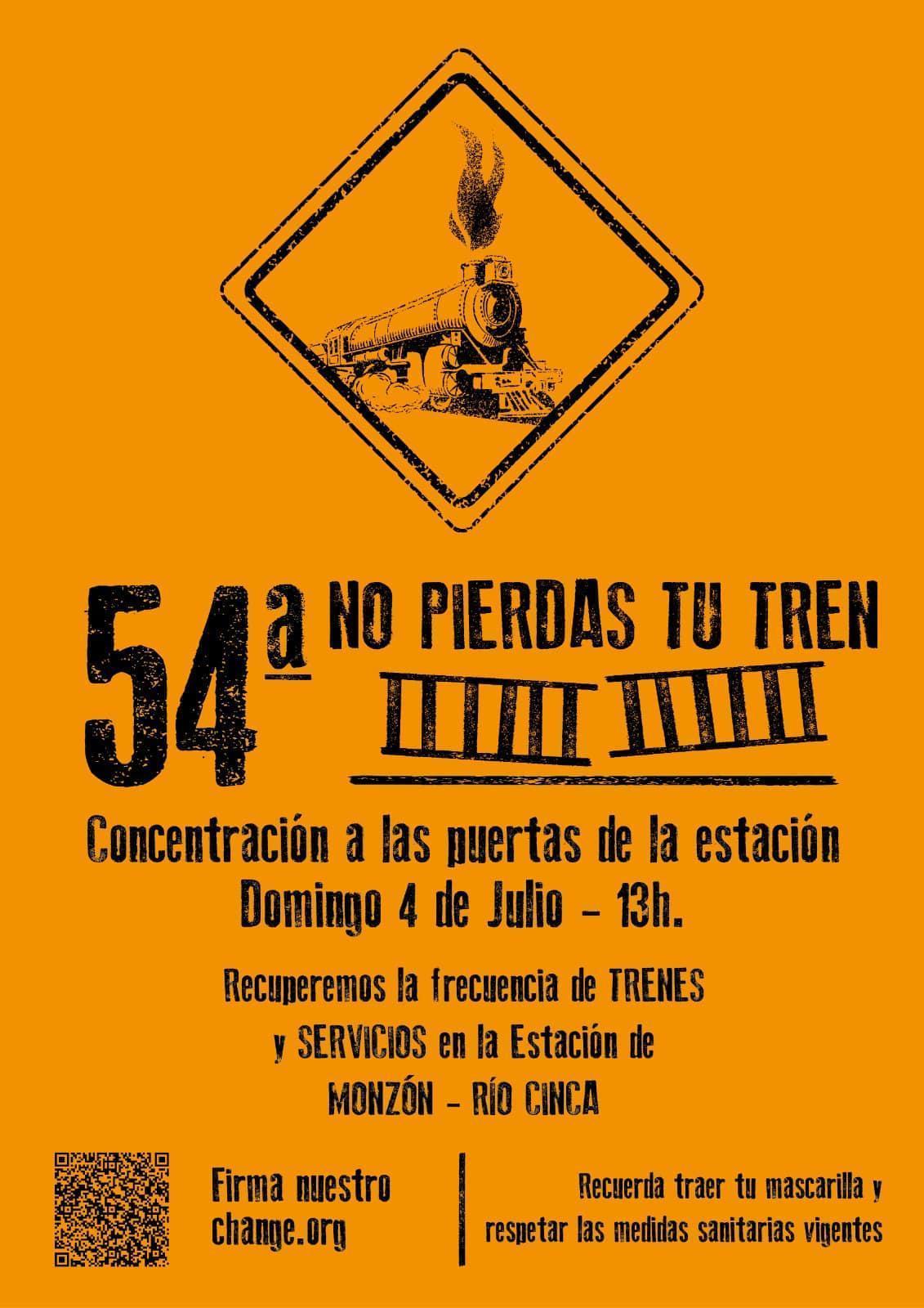54ª Jornada Aragón No pierdas Tu Tren- Monzón