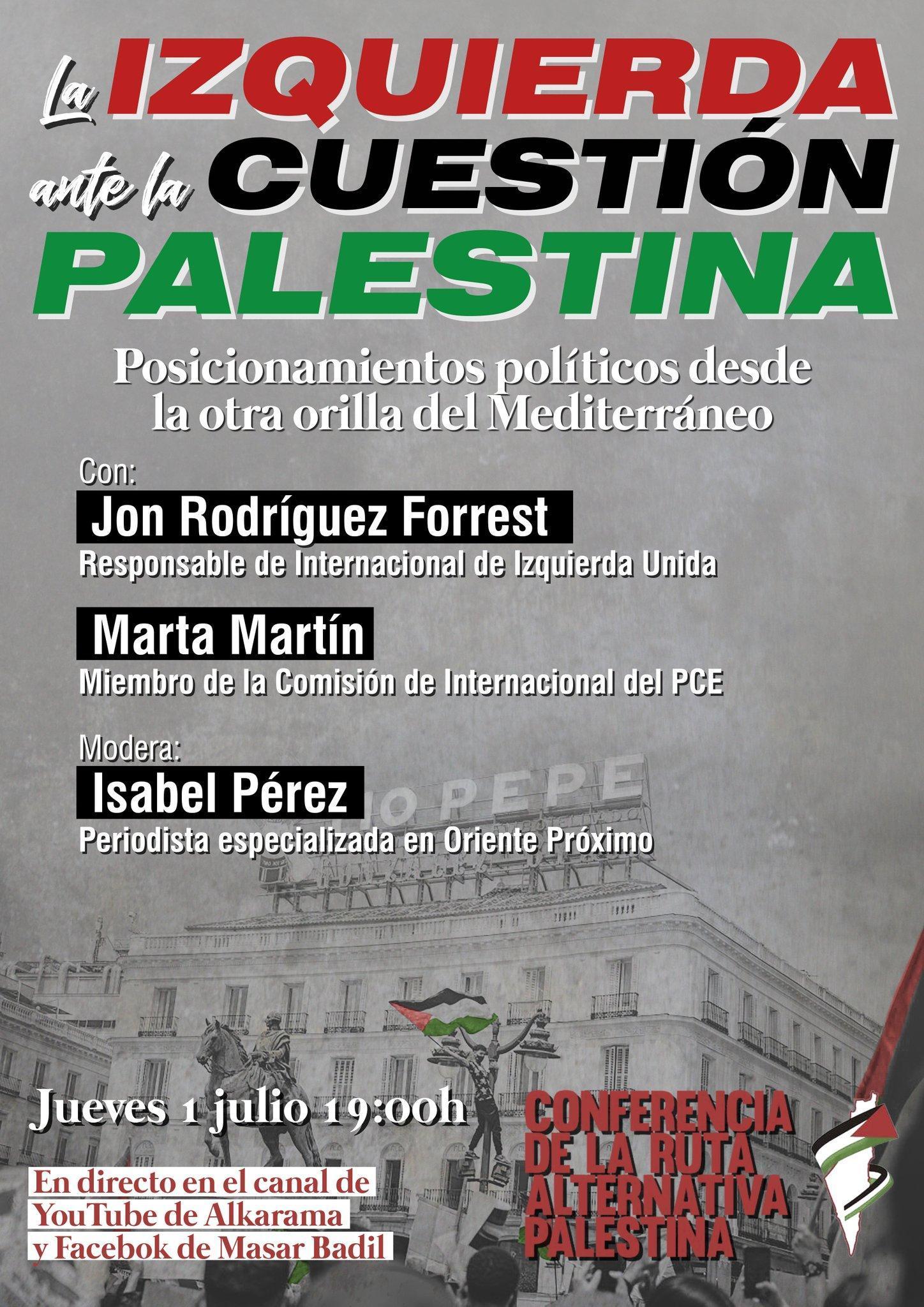 La izquierda española ante la cuestión palestina