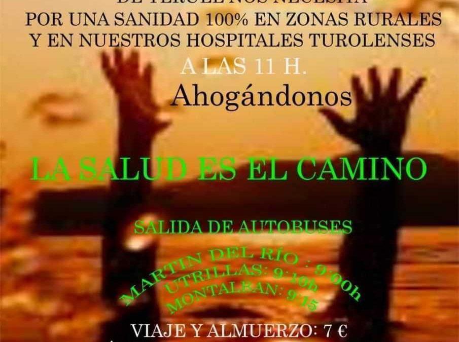 Acto en defensa de la sanidad rural