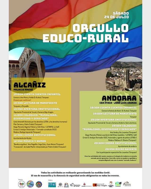 Orgullo Educo-Rural (Alcañiz y Andorra)