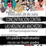 Concentración contra las violencias machistas
