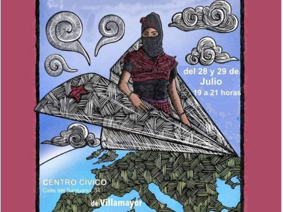Zapatistas con la otra Europa: Villamayor de Gállego