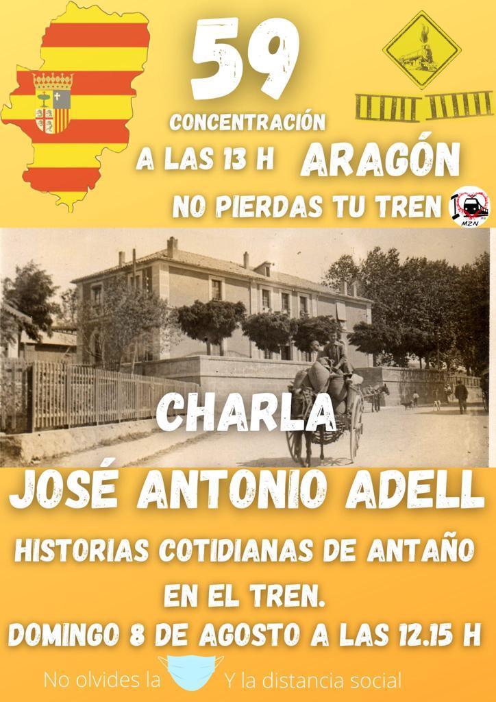 59ª Jornada Aragón no pierdas tu tren + Historias de antaño en el tren