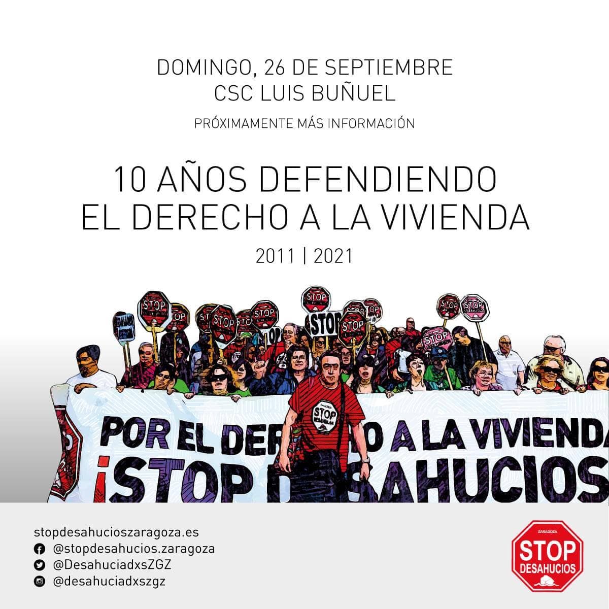 10 años de Stop Desahucios