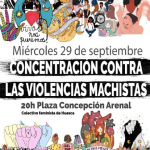 Concentración contra las violencias machistas