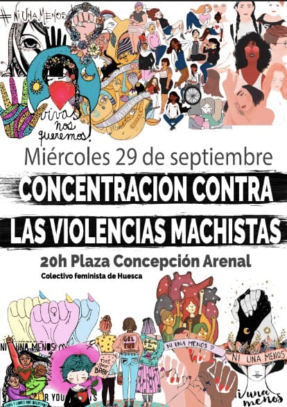 Concentración contra las violencias machistas