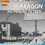 65ª concentración en Mónzón 'Aragón No Pierdas tu Tren'
