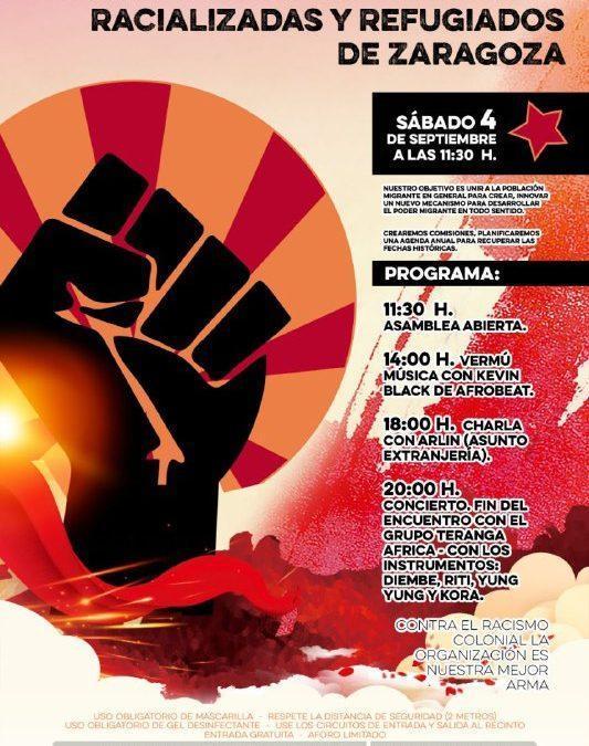I Encuentro Migrantes Racializadas y Refugiados de Zaragoza