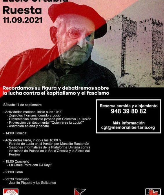 El anarcosindicalismo recuerda a Lucio Urtubia