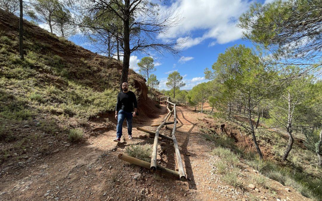 Ganar Teruel- IU Teruel critica el estado del Parque Natural de Las Arcillas