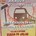 Aragón no pierdas tu tren: Rueda de Jalón